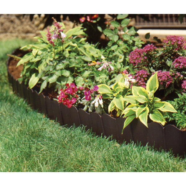 Suncast Eco Edge Quick Edge 6 In. H. x 20 Ft. L. Black Vinyl Lawn Edging