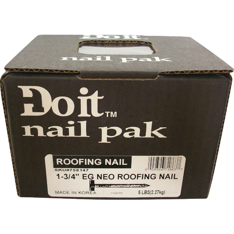 Do it 1-3/4 In. Electrogalvanized Roofing Nails (535 Ct., 5 Lb.).