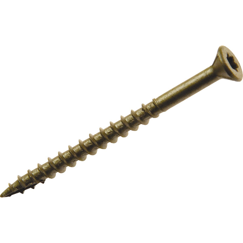 Do it #9 x 2-1/2 In. Gold Star Bugle-Head Wood Exterior Screw (5 Lb. Box)