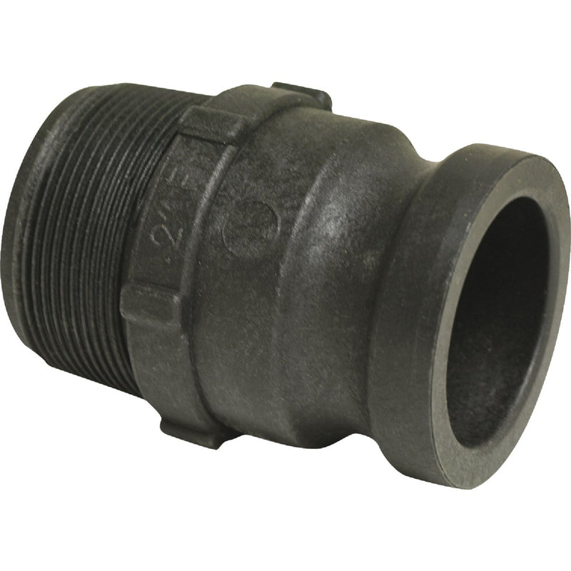 Apache 2 In. Part F Male Cam and Groove Polypropylene Adapter