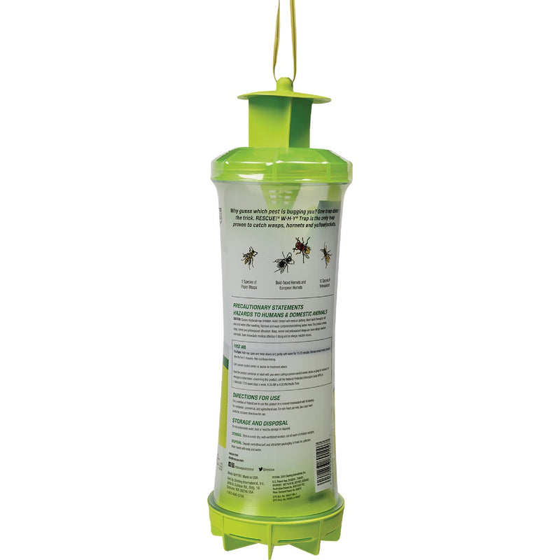 Rescue WHY Reusable Wasp, Hornet, & Yellow Jacket Trap