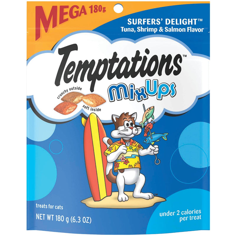 Temptations Mix Ups Surfers' Delight 6.3 Oz. Cat Treats