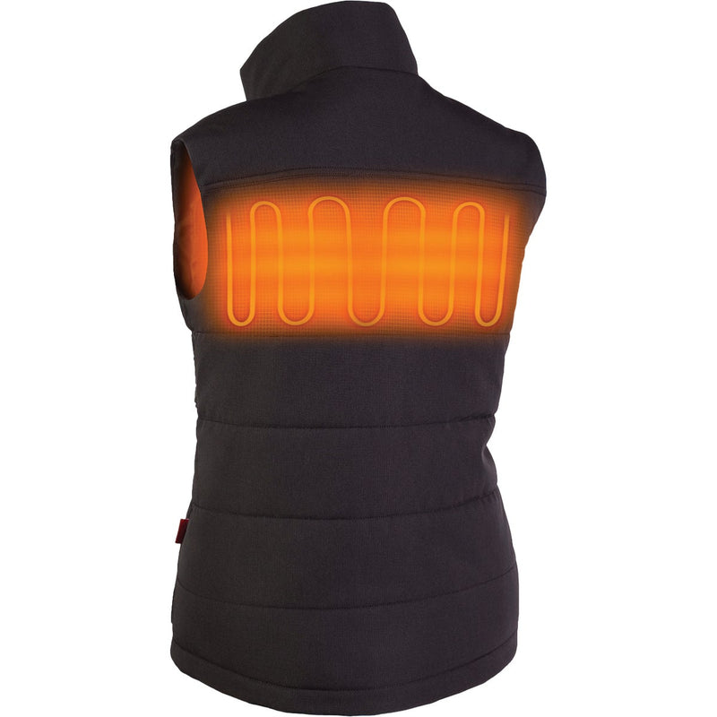 Milwaukee M12 AXIS Women's Black Cordless Heated Vest, XL