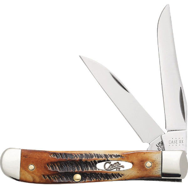 Case Mini Trapper 2.74 In. 6.5 BoneStag Pocket Knife