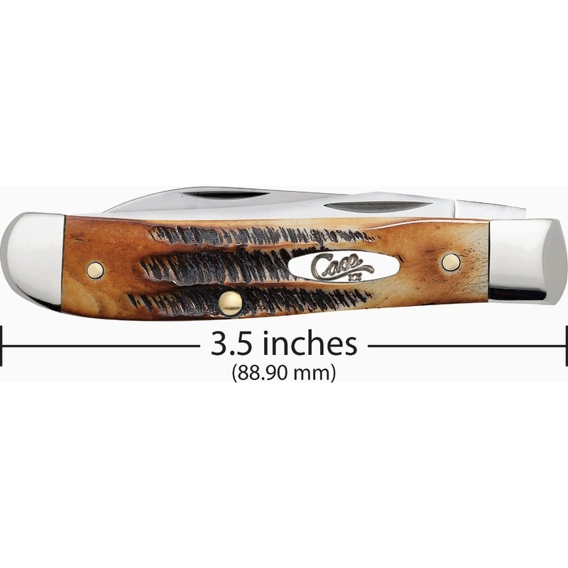 Case Mini Trapper 2.74 In. 6.5 BoneStag Pocket Knife