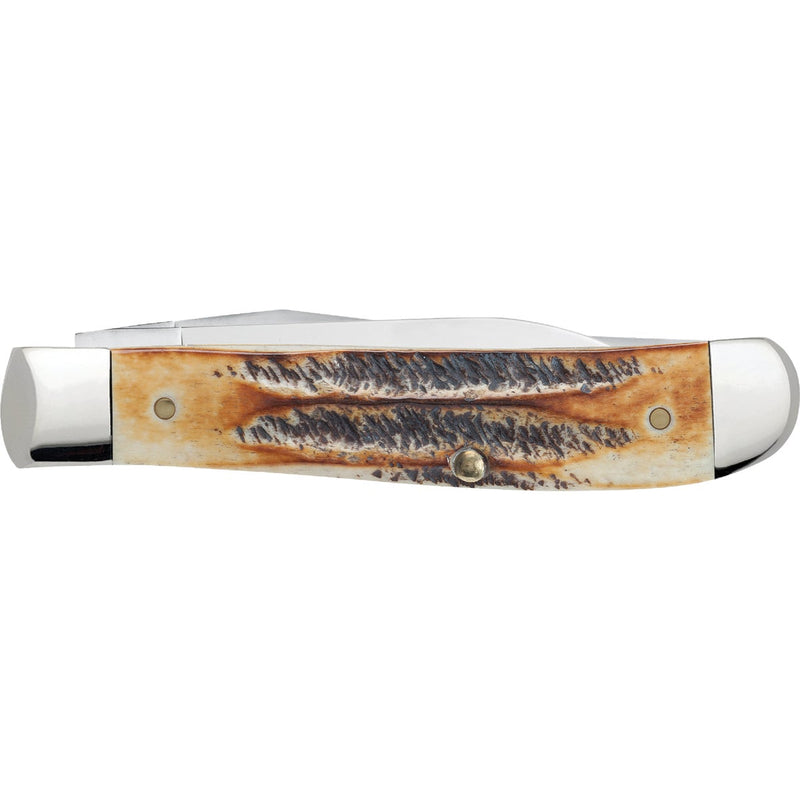 Case Mini Trapper 2.74 In. 6.5 BoneStag Pocket Knife