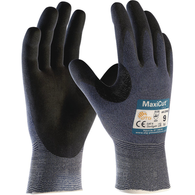 MaxiCut Ultra Men's Large Nitrile Coated Glove