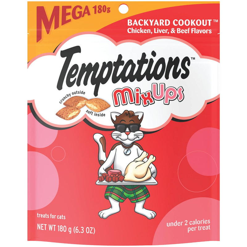 Temptations Mix Ups Backyard Cookout 6.3 Oz. Cat Treats