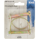 Koch 3/8 In. x 2-1/4 In. Round Loop Lock Pin (2-Pack)
