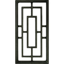 Nuvo Iron 8-5/8 In. W. x 17-1/4 In. H. Rectangle Cast Aluminum Gate Insert