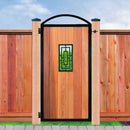 Nuvo Iron 8-5/8 In. W. x 17-1/4 In. H. Rectangle Cast Aluminum Gate Insert