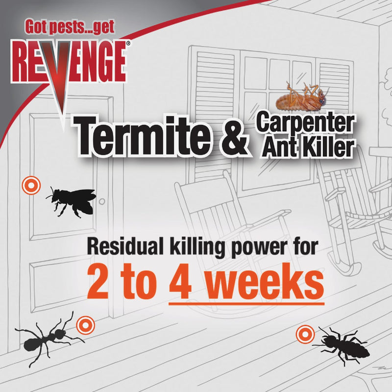 REVENGE 15 Oz. Ready To Use Aerosol Spray Termite & Carpenter Ant Killer