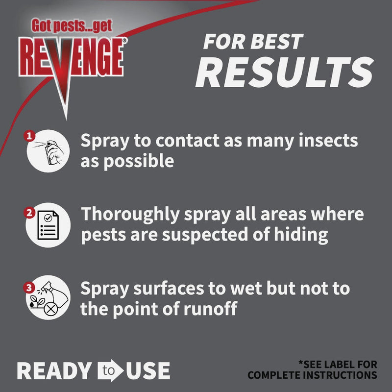 REVENGE 15 Oz. Ready To Use Aerosol Spray Termite & Carpenter Ant Killer