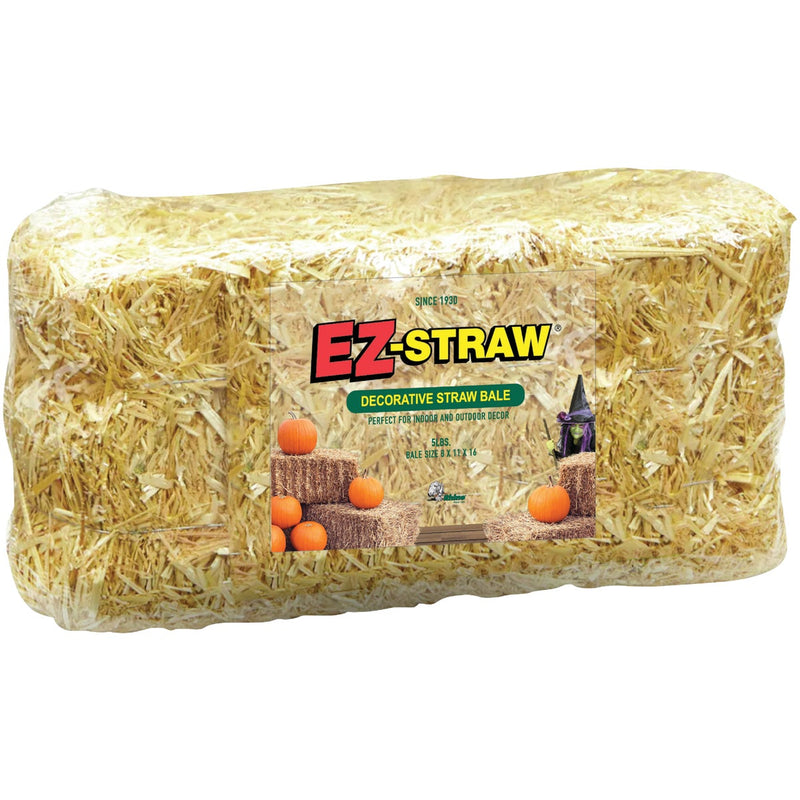 EZ-Straw 0.8 Cu. Ft. Decorative Straw Bale