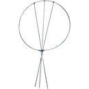 Best Garden 30 In. H. x 18 In. Dia. Green Vinyl-Coated Steel Flower/Plant Support