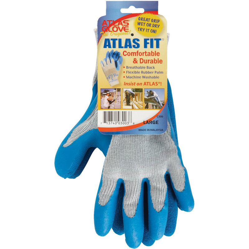 Showa Atlas Men's Small Rubber Coated Glove