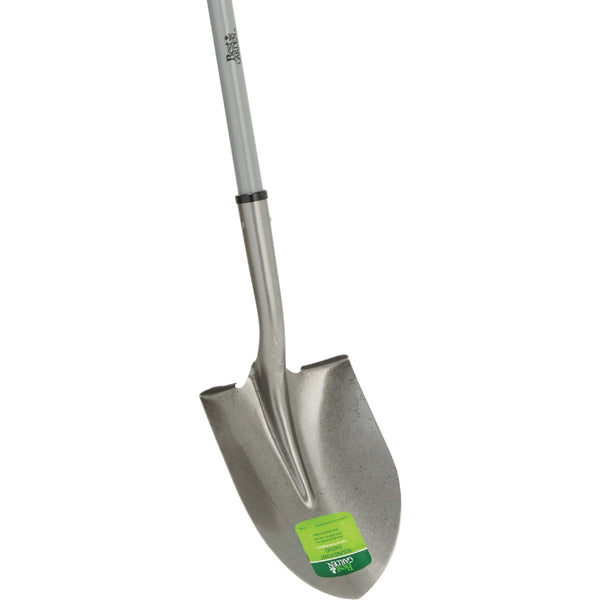 Best Garden 46 In. Fiberglass Handle Round Point Shovel