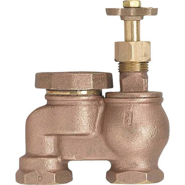 Orbit 3/4 In. FNPT Brass Manual Anti-Siphon Sprinkler Valve