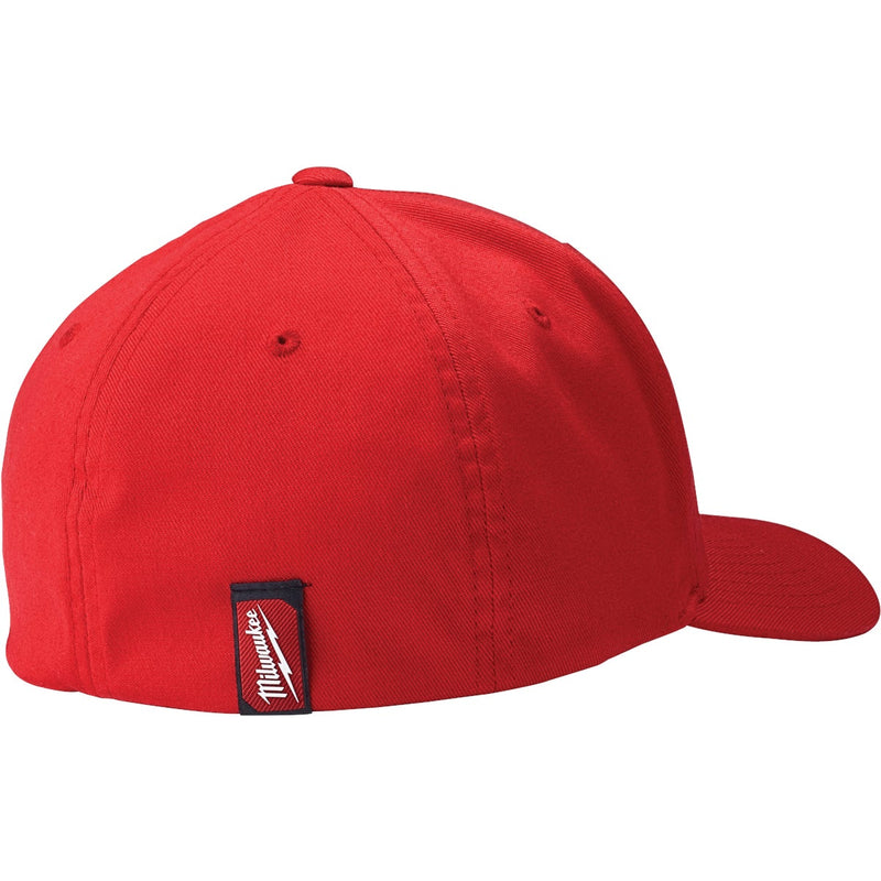 Milwaukee FlexFit Red Fitted Hat, L/XL