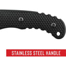 Coast F402 4 In. Stainless Steel Fixed Blade Knife