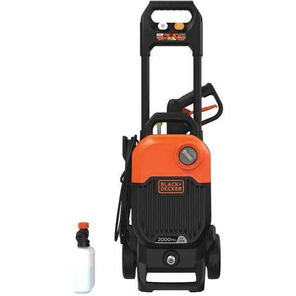 Black + Decker 2000 psi 1.2 GPM Cold Water Electric Pressure Washer