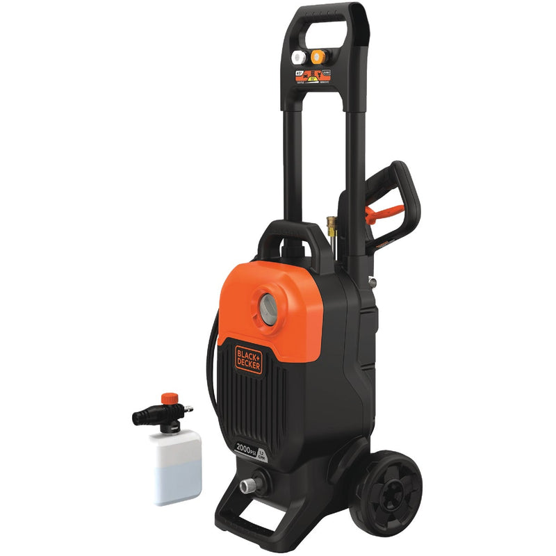 Black + Decker 2000 psi 1.2 GPM Cold Water Electric Pressure Washer