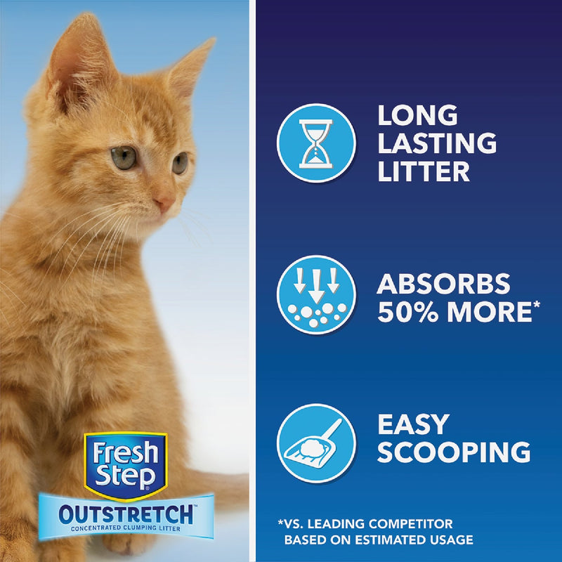 Fresh Step Outstretch 19 Lb. Concentrated Clumping Cat Litter