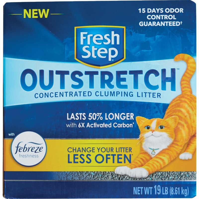 Fresh Step Outstretch 19 Lb. Concentrated Clumping Cat Litter