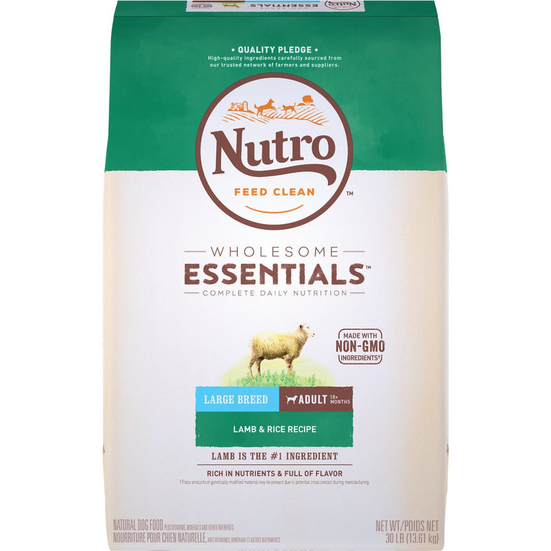 Nutro Wholesome Essentials 30 Lb. Lamb & Rice Large Breed Adult Dry Dog Food