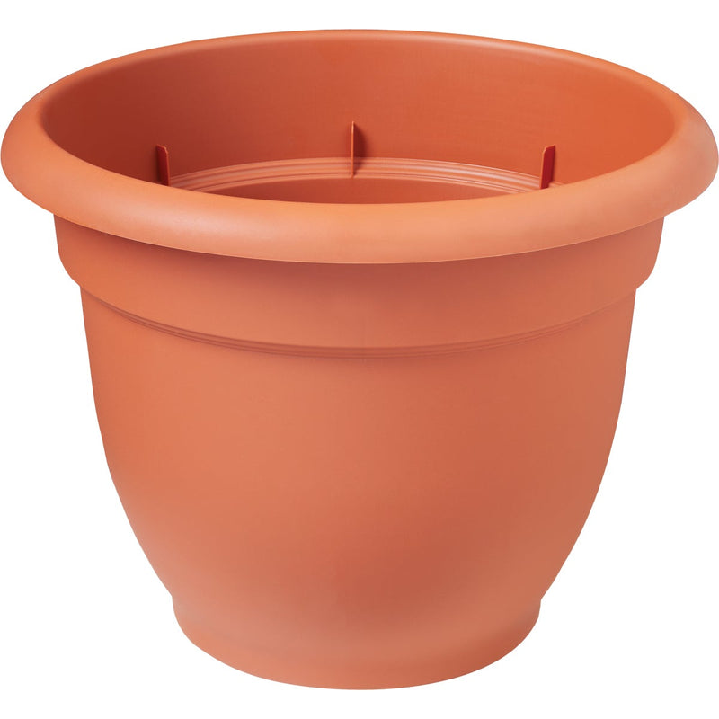 Bloem Ariana 13.75 In. H. x 16 In. Dia. Plastic Self Watering Terracotta Planter