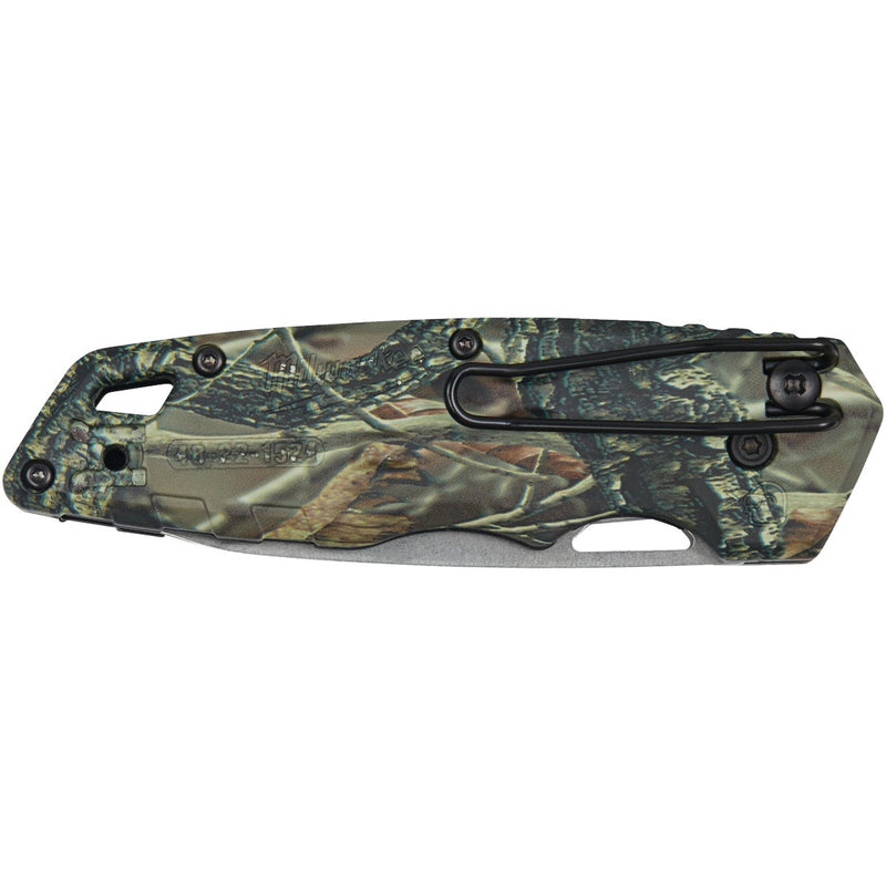 Milwaukee FASTBACK 2.95 In. Camo Folding Knife