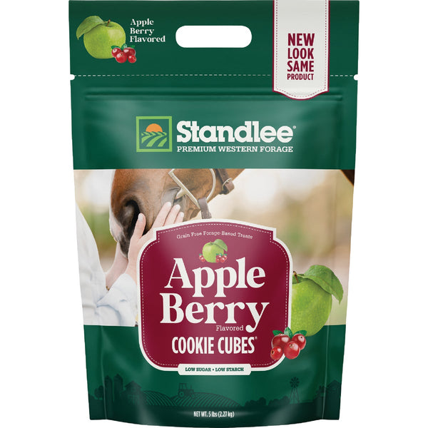 Standlee Premium Western Forage 5 Lb. Premium Apple/Berry Cookie Cubes Treats