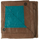 Do it Best 1 Side Green/1 Side Brown Woven 12 Ft. x 14 Ft. Medium Duty Poly Tarp