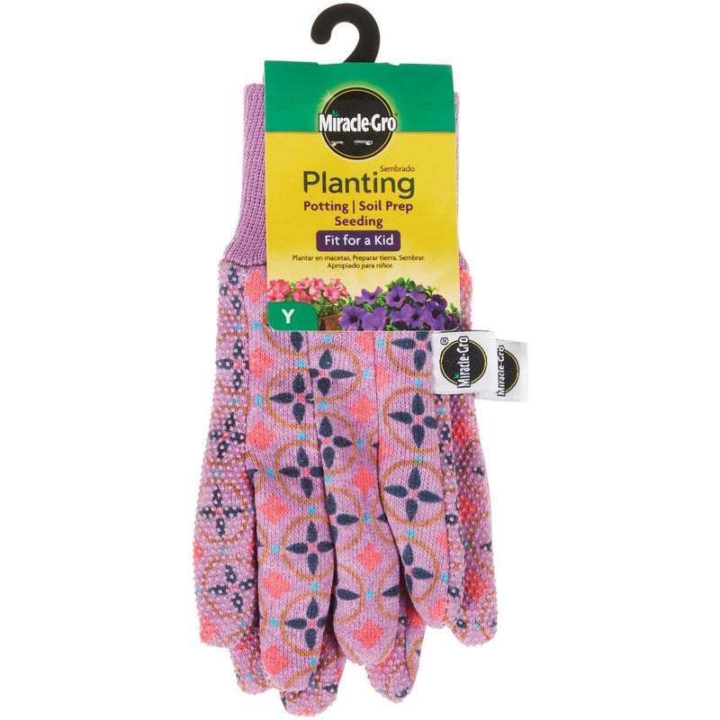 Miracle-Gro Youth Polyester & Cotton Planting Gloves