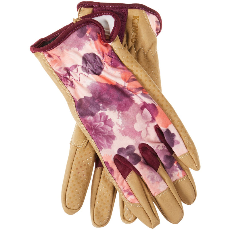 KincoPro Women's Medium Faux Leather Palm Work Glove