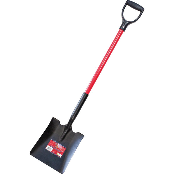 Bully Tools 33 In. Fiberglass D-Handle Square Point Shovel