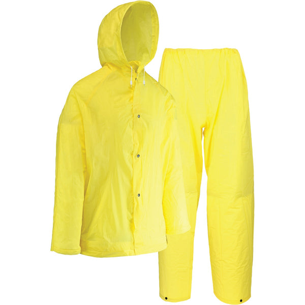 West Chester Protective Gear XL 2-Piece Yellow EVA Rain Suit
