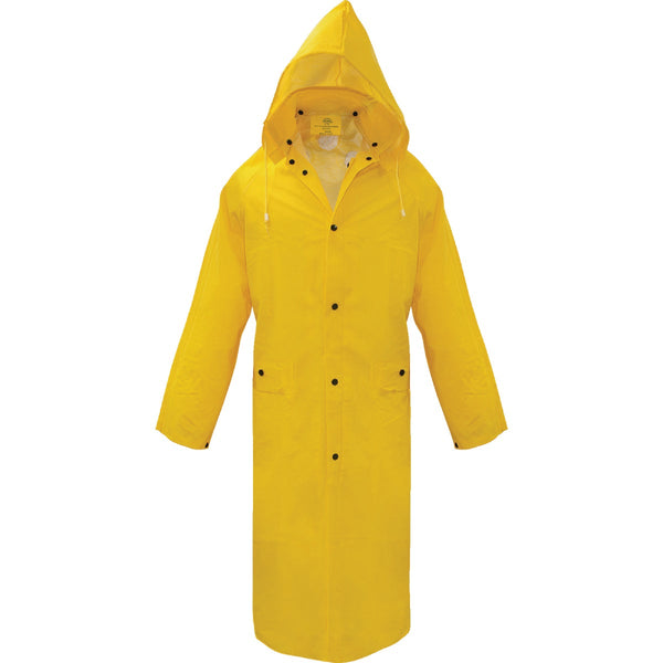Boss Large Yellow PVC Rain Coat
