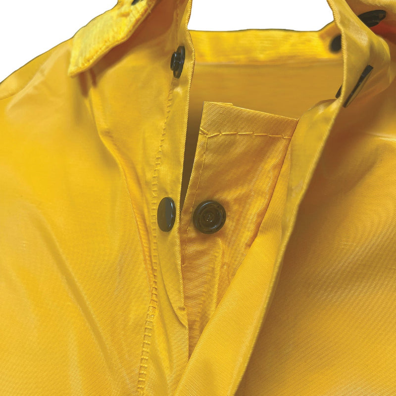 Boss Large Yellow PVC Rain Coat