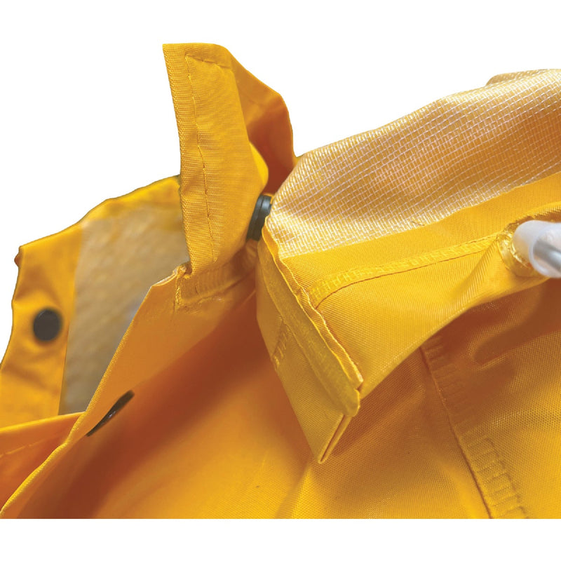 Boss Large Yellow PVC Rain Coat