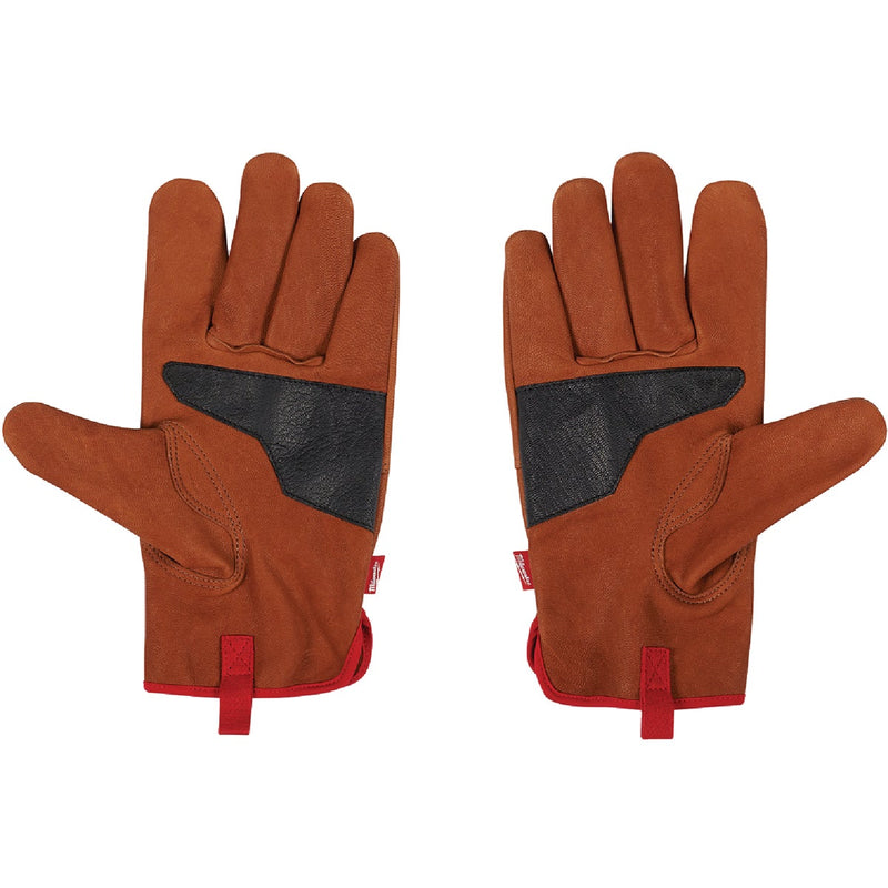 Milwaukee Unisex Medium Goatskin Leather Work Gloves