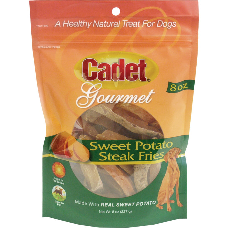 Cadet Gourmet Dog Sweet Potato Fries, 8 Oz.