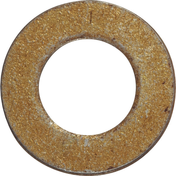 Hillman 5/16 In. Hardened Steel Yellow Dichromate Flat Washer (100 Ct.)