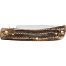 Case Sod Buster Jr 2.88 In. Amber BoneStag Pocket Knife