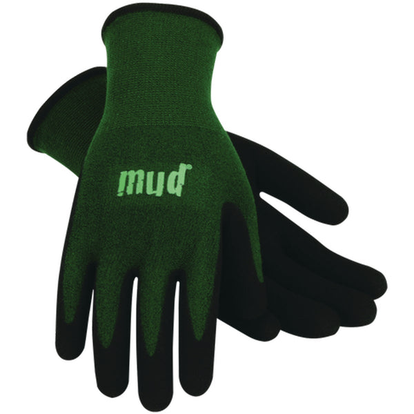 Mud Bamboo Flex Small/Medium Emerald Green Garden Glove