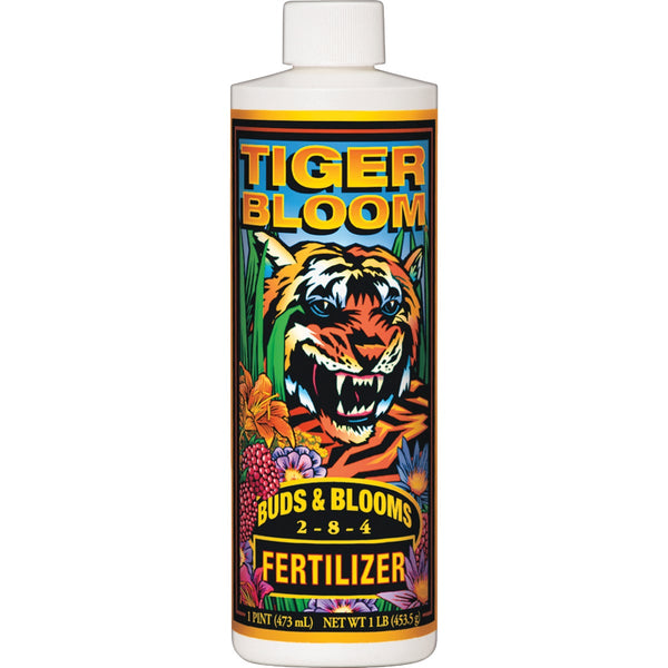 FoxFarm Tiger Bloom 1 Pt. 2-8-4 Concentrate Liquid Plant Fertilizer