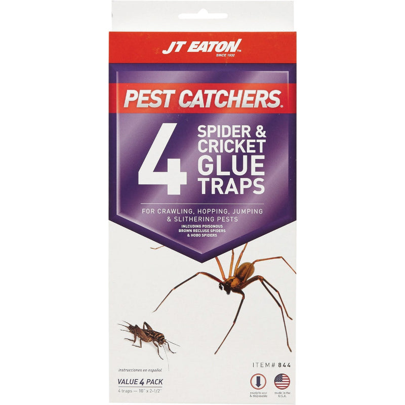 JT Eaton Pest Catchers Indoor Glue Cricket & Spider Trap (4-Pack)