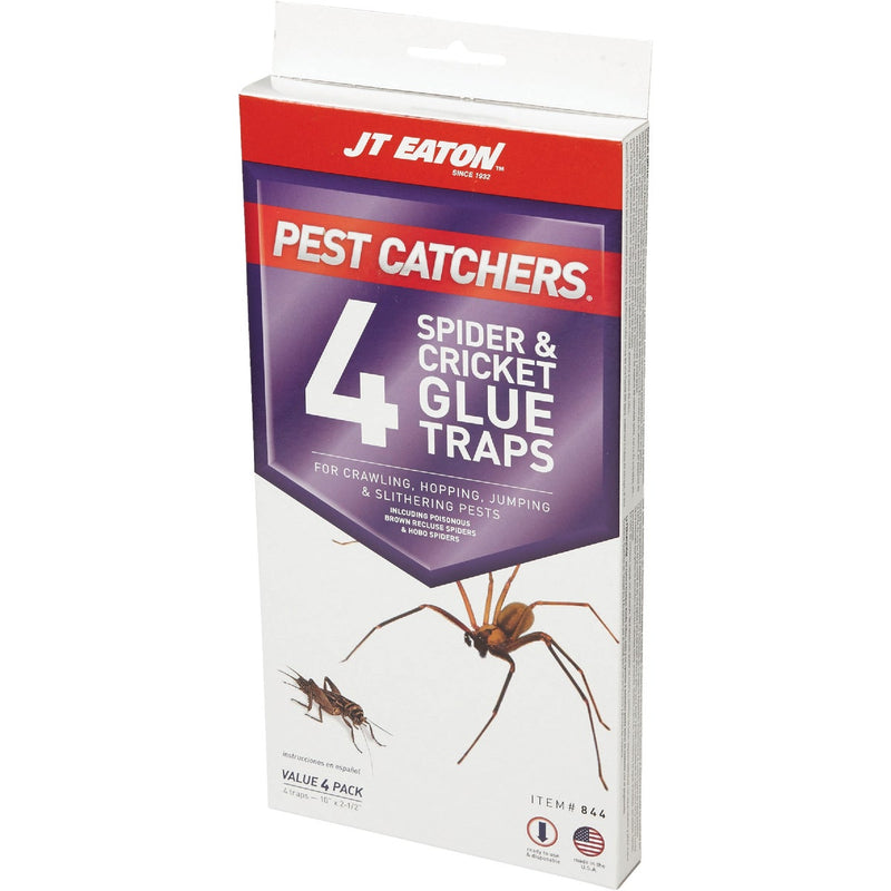 JT Eaton Pest Catchers Indoor Glue Cricket & Spider Trap (4-Pack)