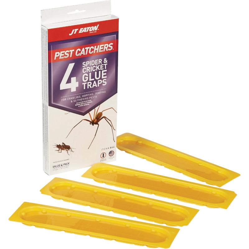 JT Eaton Pest Catchers Indoor Glue Cricket & Spider Trap (4-Pack)