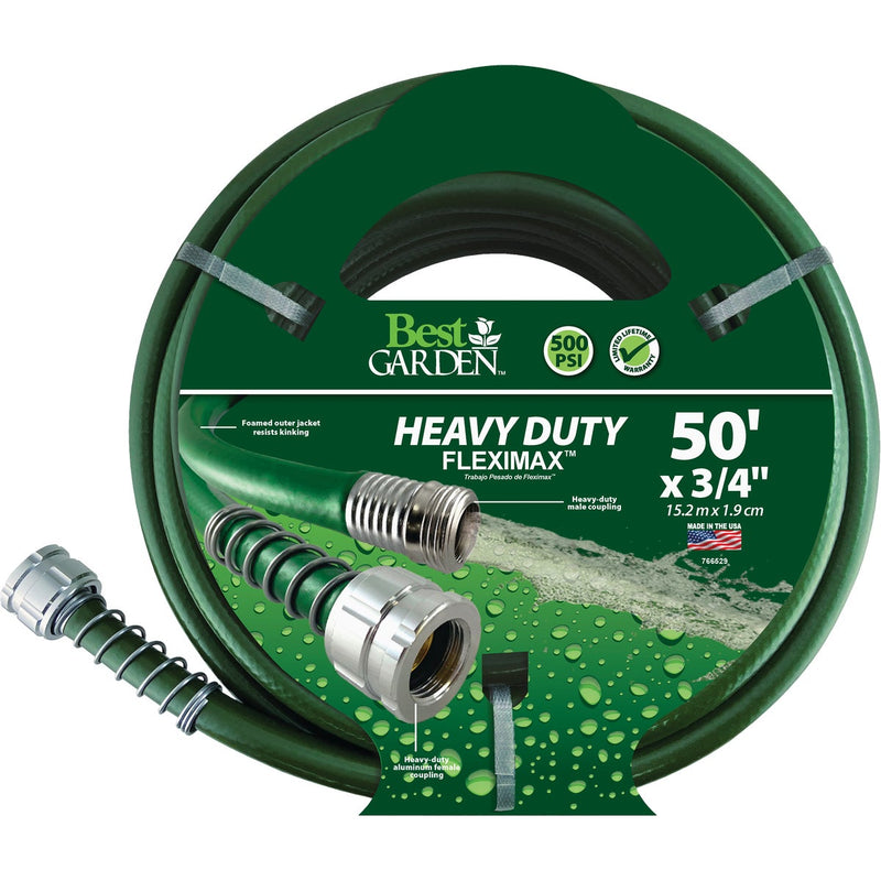 Best Garden 3/4 In. x 50 Ft. FlexiMAX Heavy Duty Hose